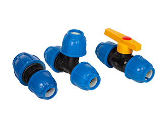 Plastic Valve blue